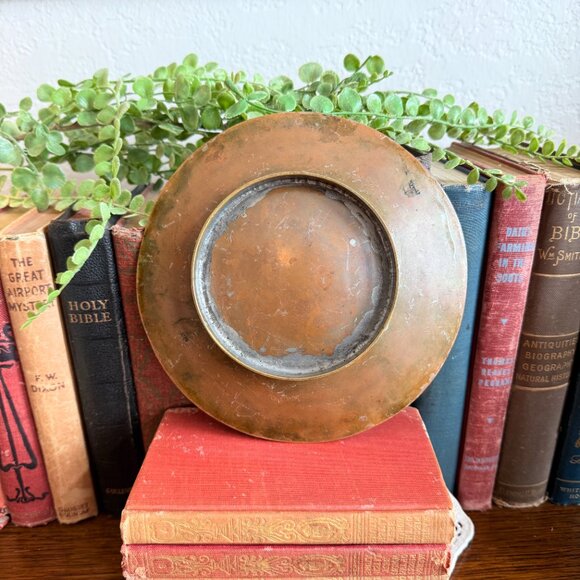 MCM 1960's Pollack Inspired Enamel Copper Plate - Picture 8 of 10